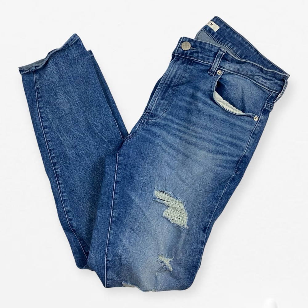 PacSun Men’s Indigo distressed skinny Denim Jeans 34x32